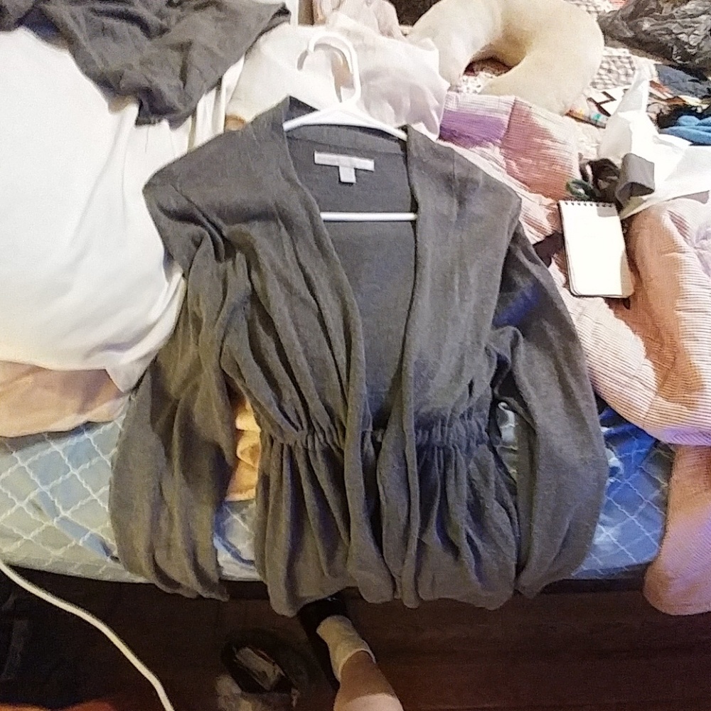 A cardigan